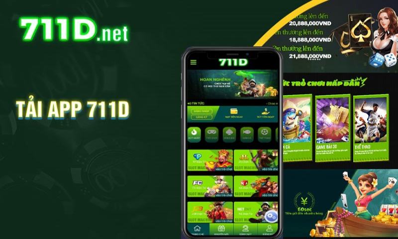 Các ưu điểm của ứng dụng app 711D